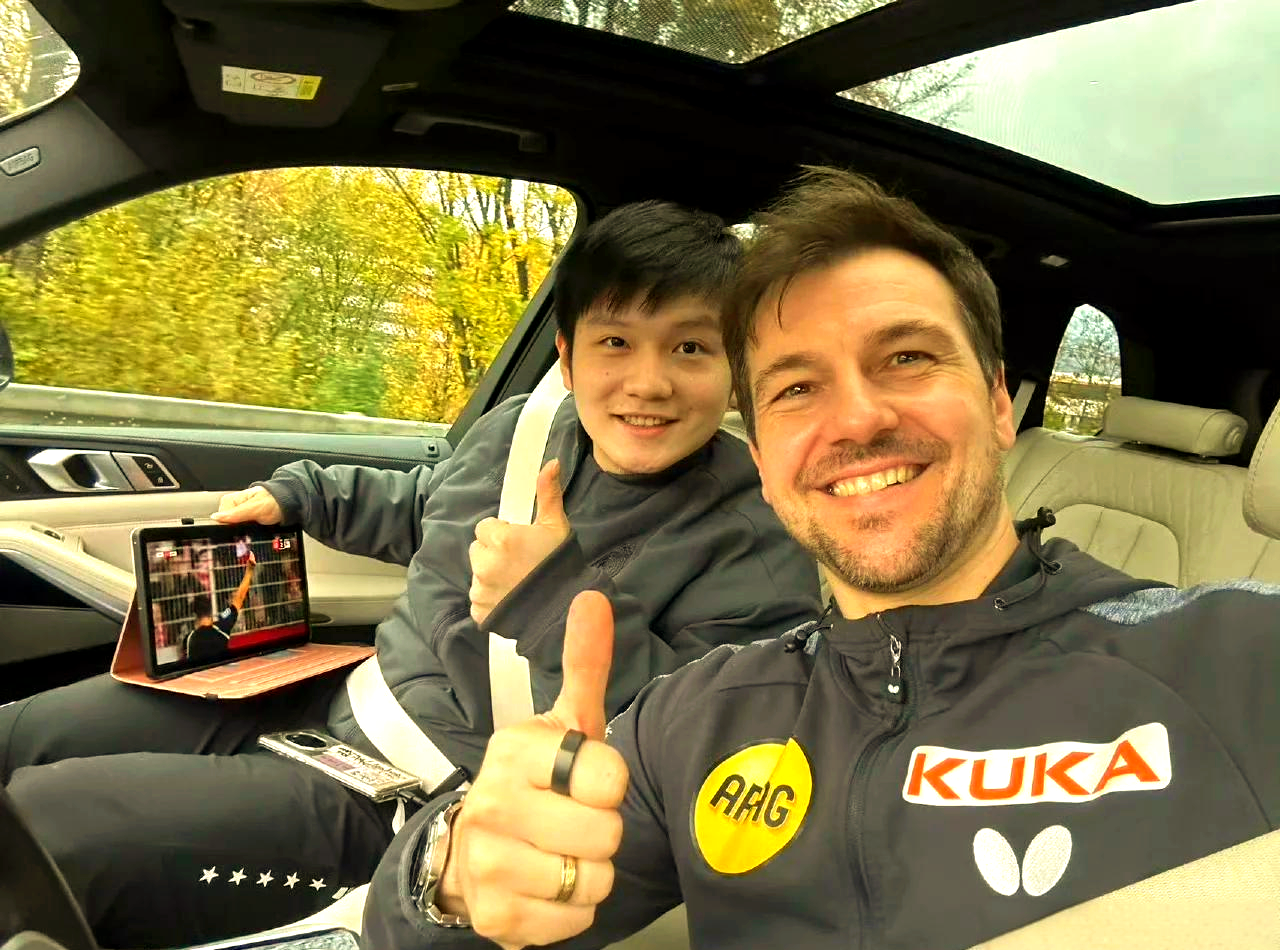 韩国乒乓球队鏖战日本乒乓球队,波尔制霸全场 韩国乒乓球队鏖战日本乒乓球队,波尔制霸全场