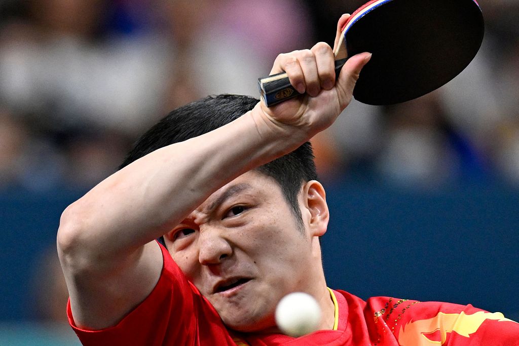 法国队完胜葡萄牙队，樊振东惊艳四座