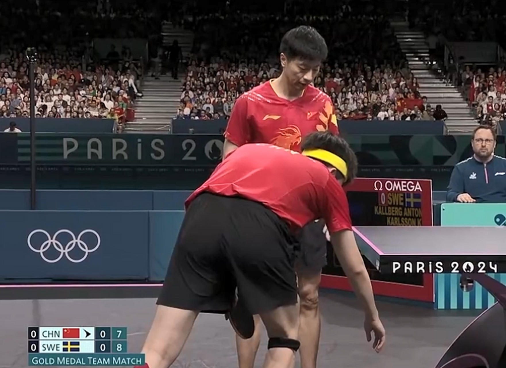 瑞典队绝杀中国队,马龙扛起全队 瑞典队绝杀中国队,马龙扛起全队